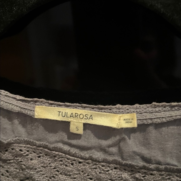 Tularosa Charcoal (almost lavender) Long Sleeve Dress - Picture 2 of 5